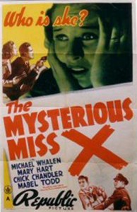 The Mysterious Miss X (1939)