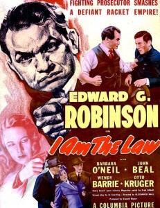 I Am the Law (1938)
