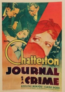 Journal of a Crime 1934