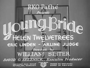 Young Bride 1932