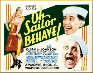 Oh Sailor Behave 1930