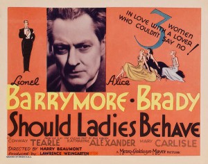 Should Ladies Behave 1933