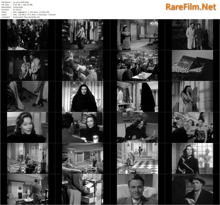 The Other One AKA La otra (1946) Roberto Gavaldón, Dolores del Rio, Agustín Irusta, Víctor Junco