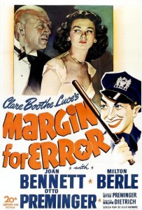 Margin for Error (Otto Preminger, 1943)