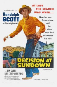 Decision at Sundown (Budd Boetticher, 1957)
