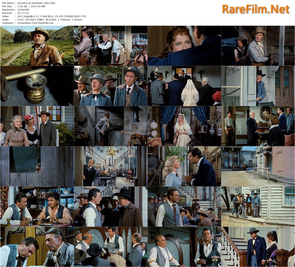 Decision at Sundown (1957) Budd Boetticher, Randolph Scott, John
