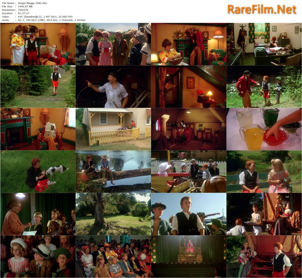 Ginger Meggs (1982) Jonathan Dawson, Garry McDonald, Ross Higgins, Gwen