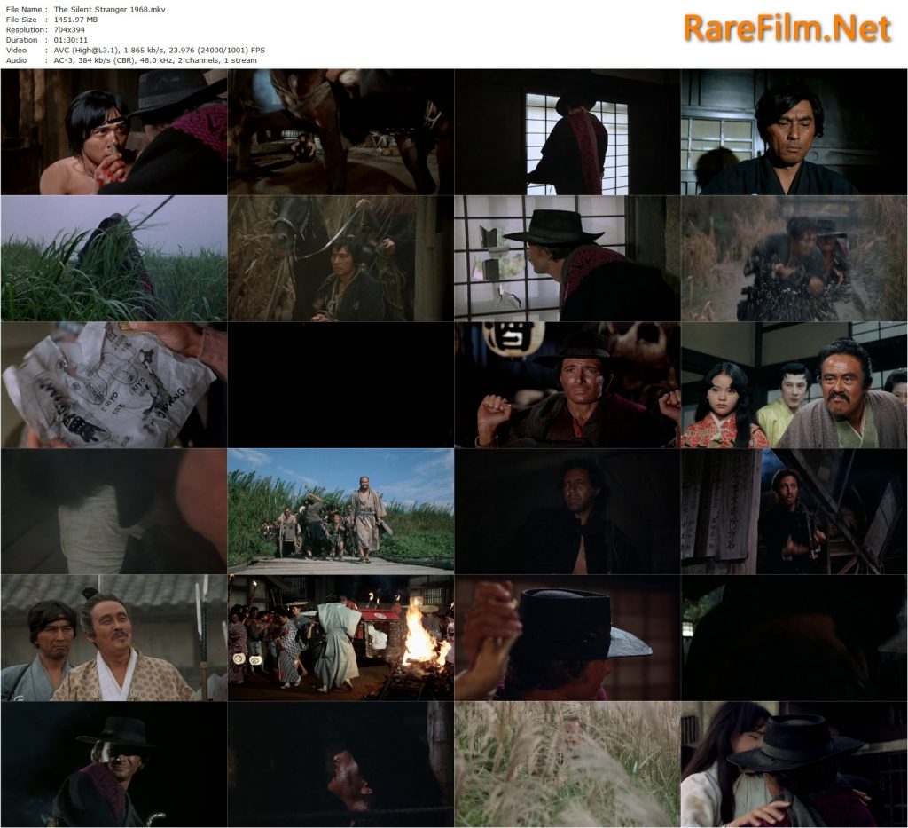 The Silent Stranger AKA Lo straniero di silenzio (1968) Luigi Vanzi