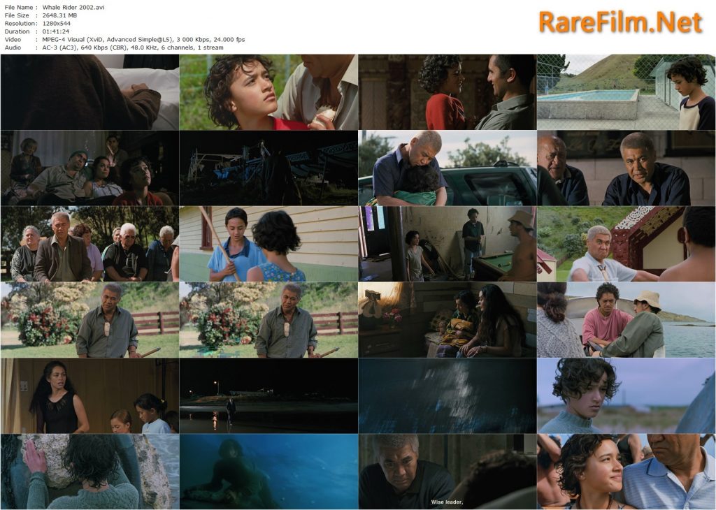 Whale Rider 2002 Niki Caro Keisha Castle Hughes Rawiri Paratene Vicky Haughton Rarefilm 