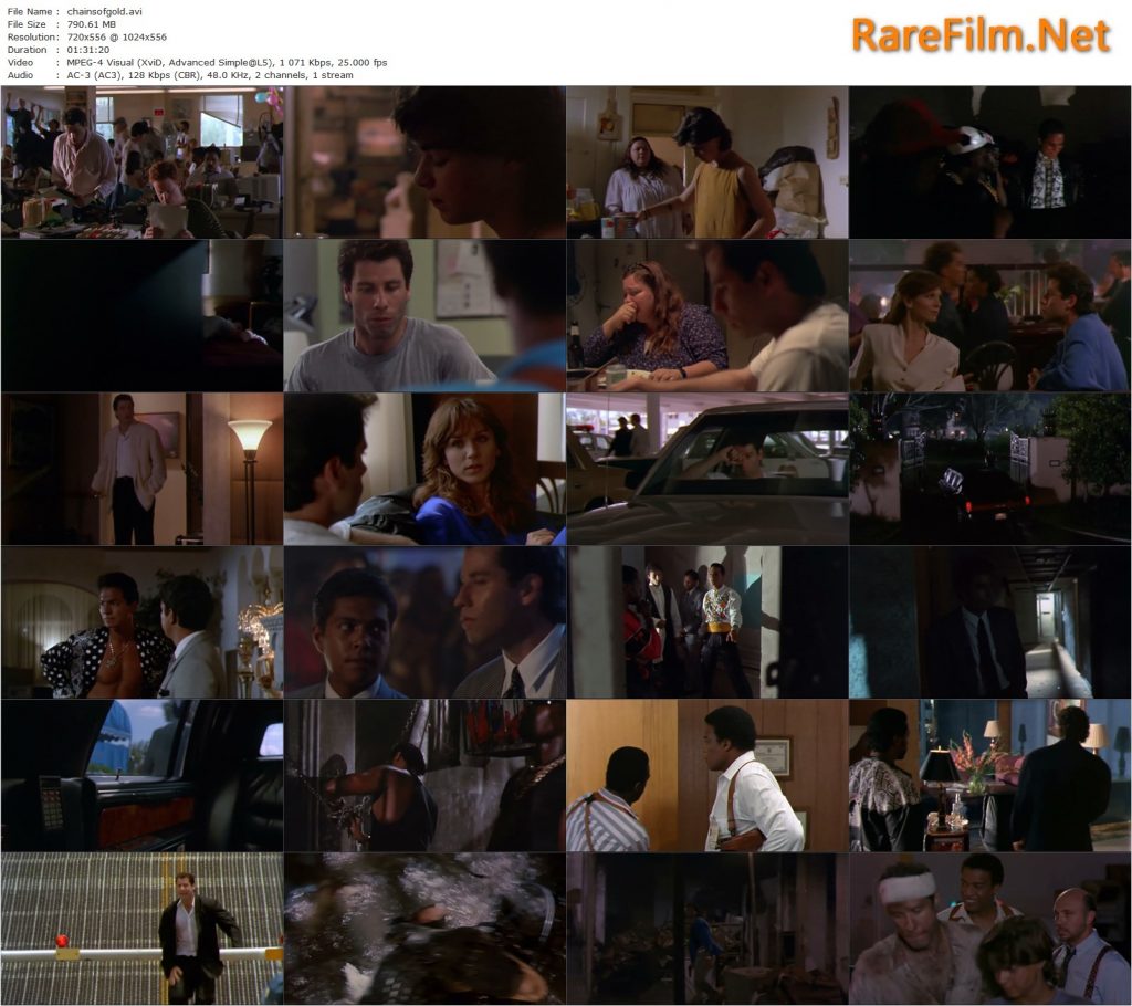 Chains of Gold (1991) Rod John Travolta, Marilu Henner, Joey