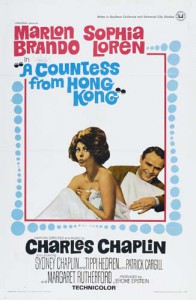 A Countess from Hong Kong (1967) Directed by Charles Chaplin Shown: American Movie Poster