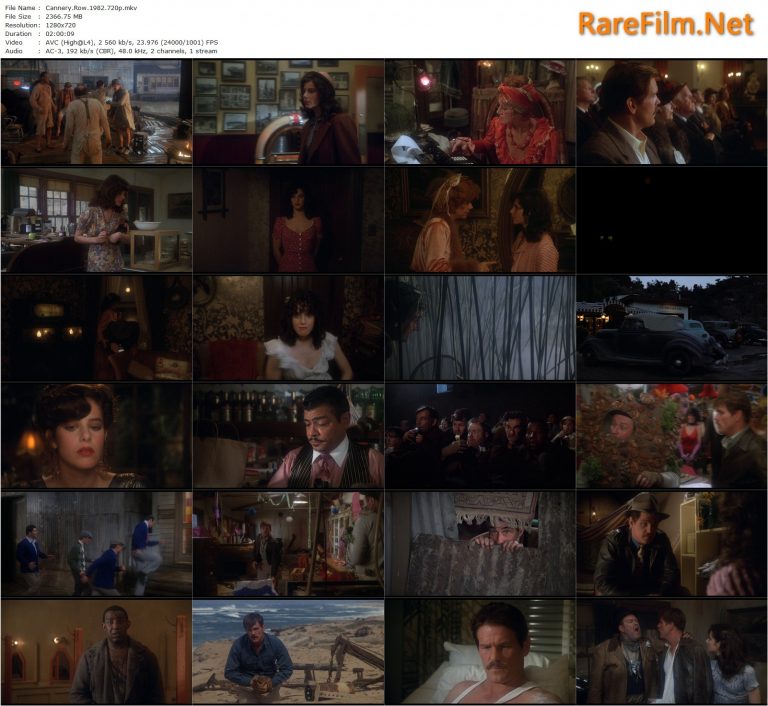 Cannery Row (1982) David S. Ward, Nick Nolte, Debra Winger, Audra