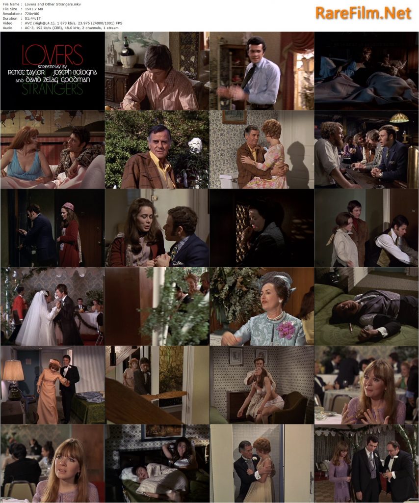 Lovers and Other Strangers (1970) Cy Howard, Gig Young, Bea Arthur