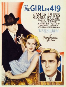 The Girl in 419 (1933)