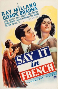 Say It in French (1938)