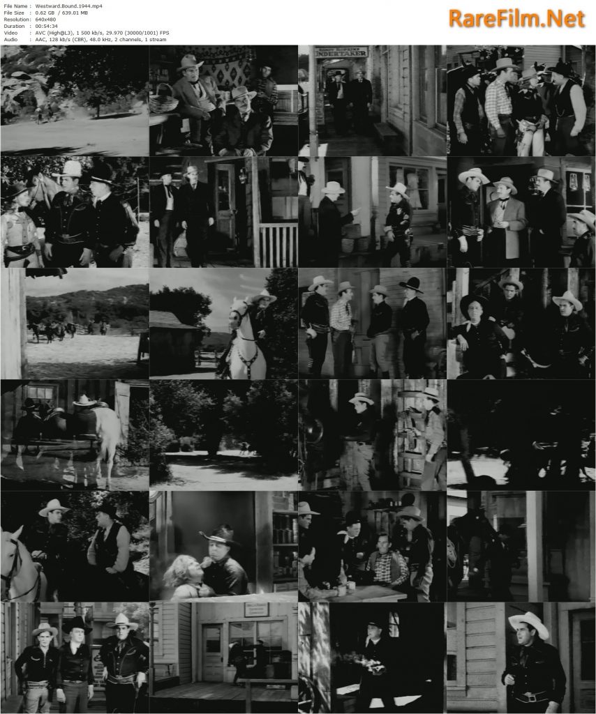 Westward Bound (1944) Robert Emmett Tansey, Ken Maynard, Hoot Gibson