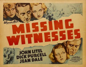 Missing Witnesses (1937)