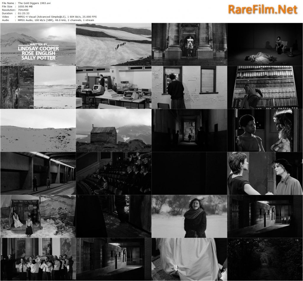 The Gold Diggers (1983) Sally Potter, Antoni, Julie Christie