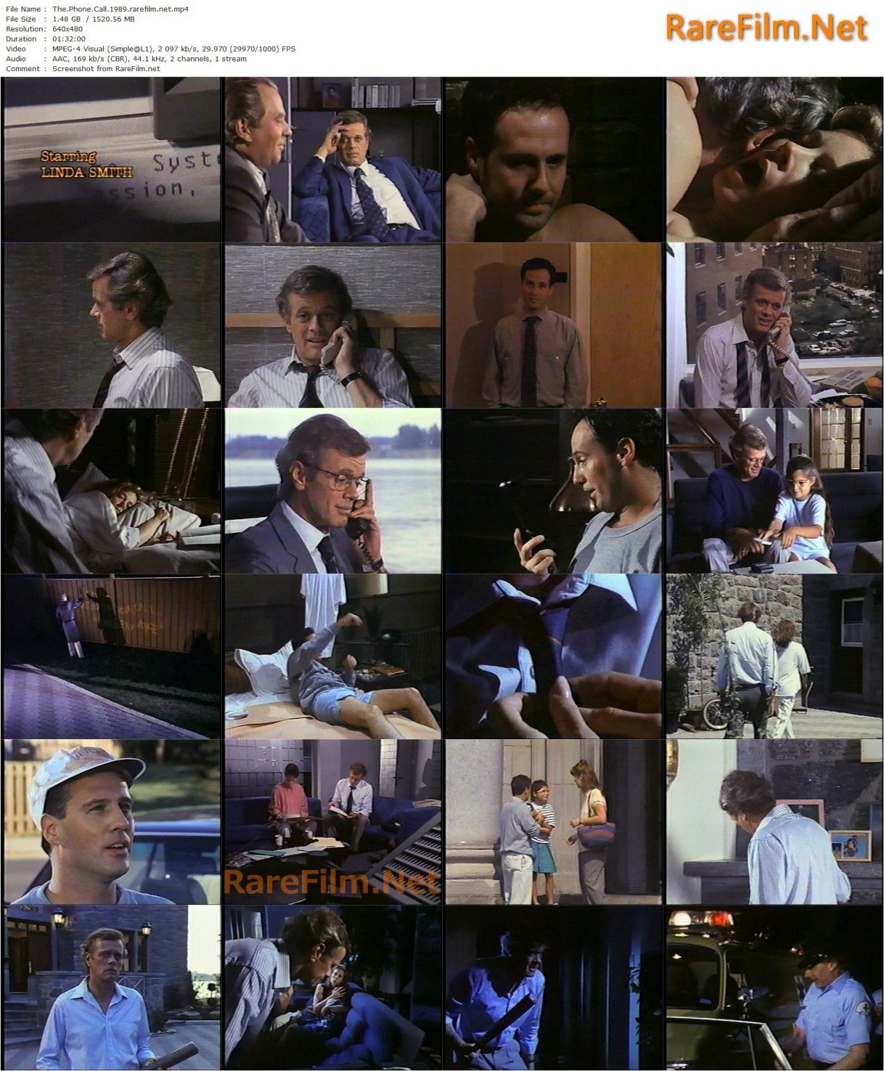 The Phone Call (1989) Allan A. Goldstein, Michael Sarrazin, Linda Smith