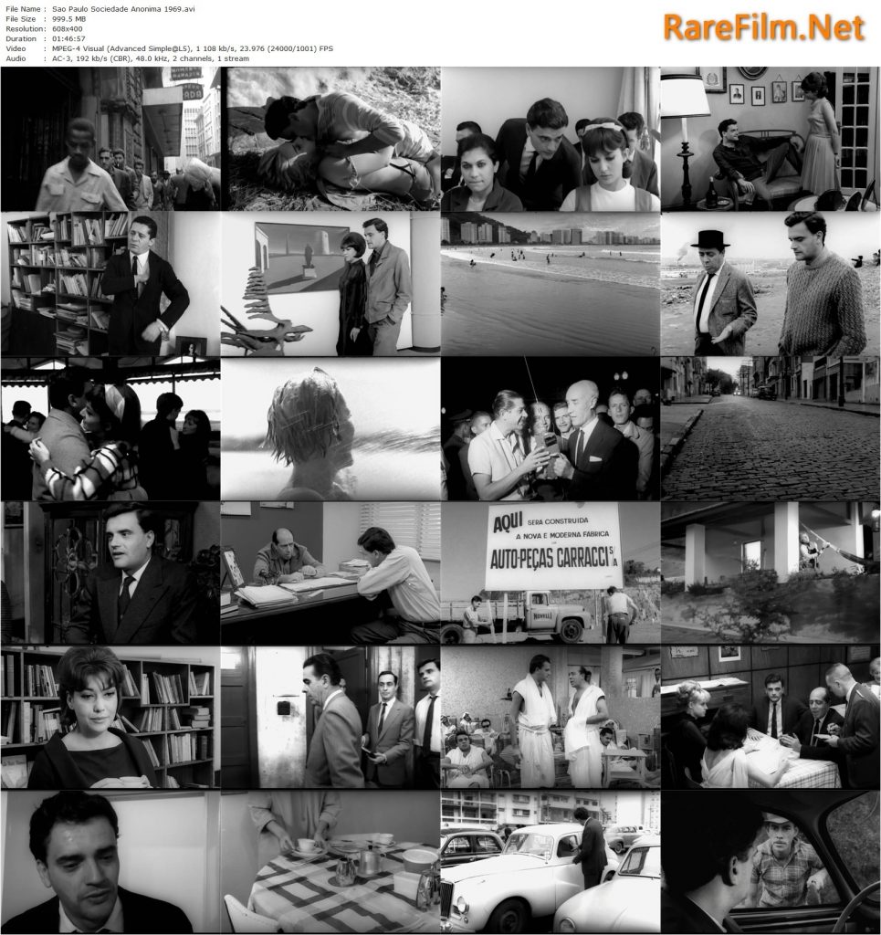 São Paulo, Sociedade Anônima (1965) Luís Sérgio Person, Ana Esmeralda