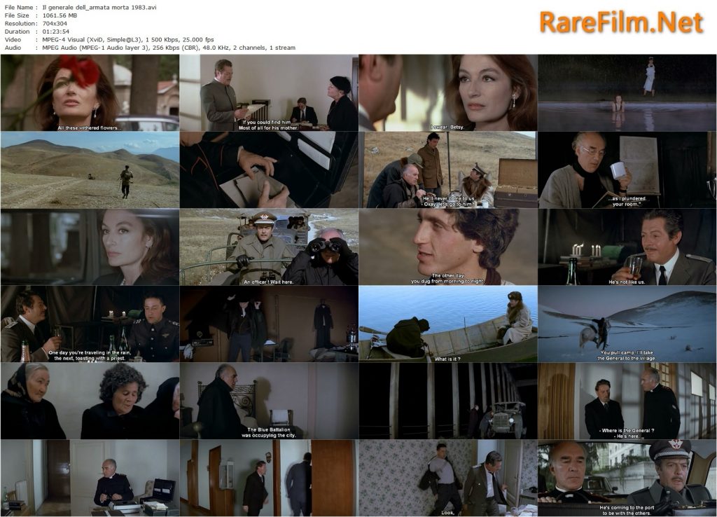 The General of the Dead Army (1983) Luciano Tovoli, Marcello Mastroianni, Anouk Aimée, Michel