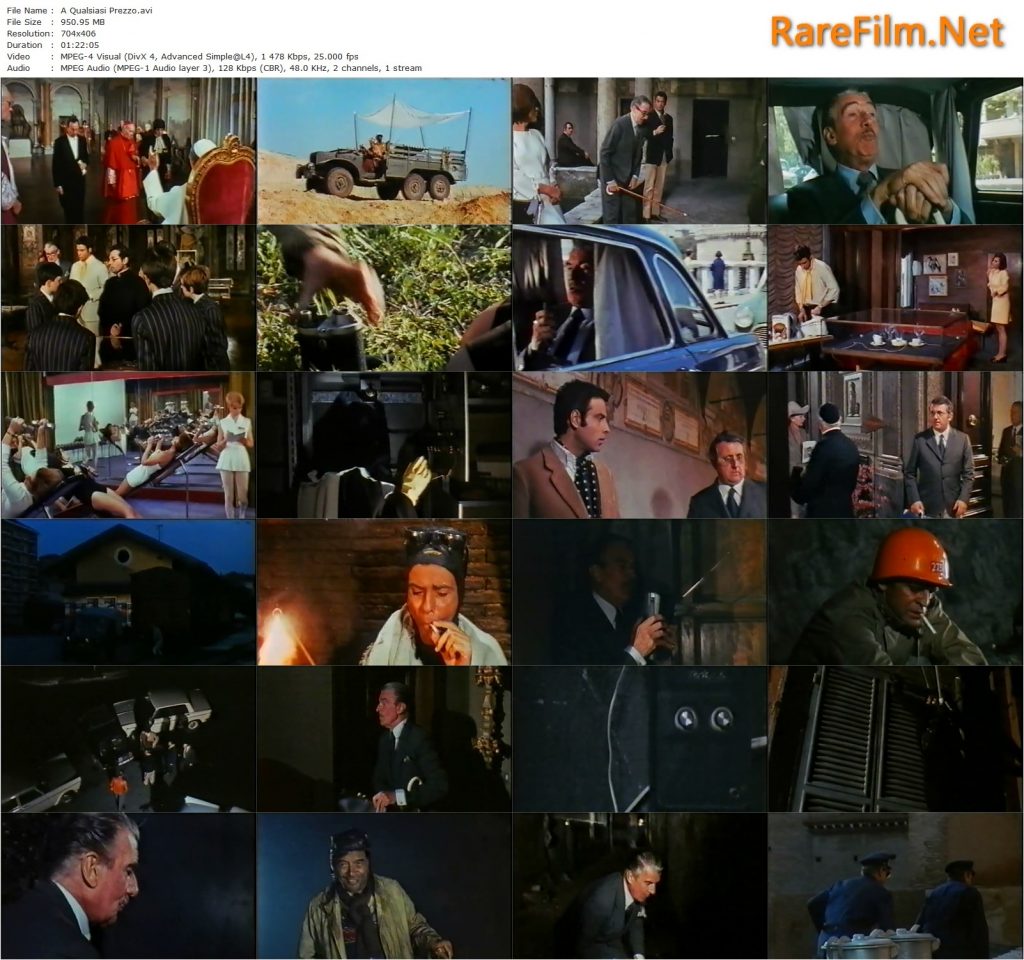 A qualsiasi prezzo (1968) Emilio Miraglia, Klaus Kinski, Walter Pidgeon