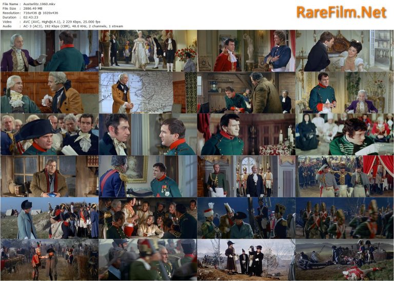 The Battle of Austerlitz (1960) Abel Gance, Pierre Mondy, Martine Carol