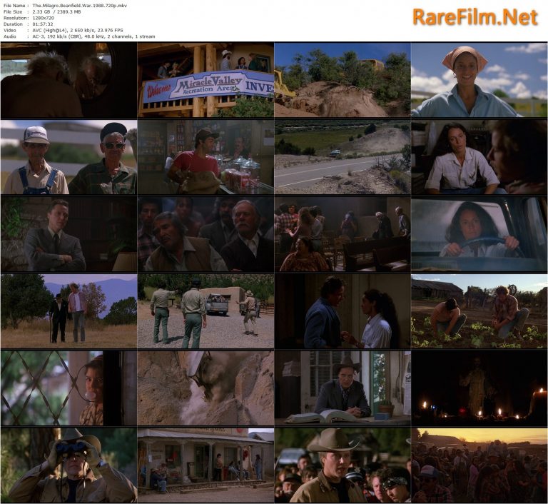 The Milagro Beanfield War (1988) Robert Redford, Rubén Blades, Richard