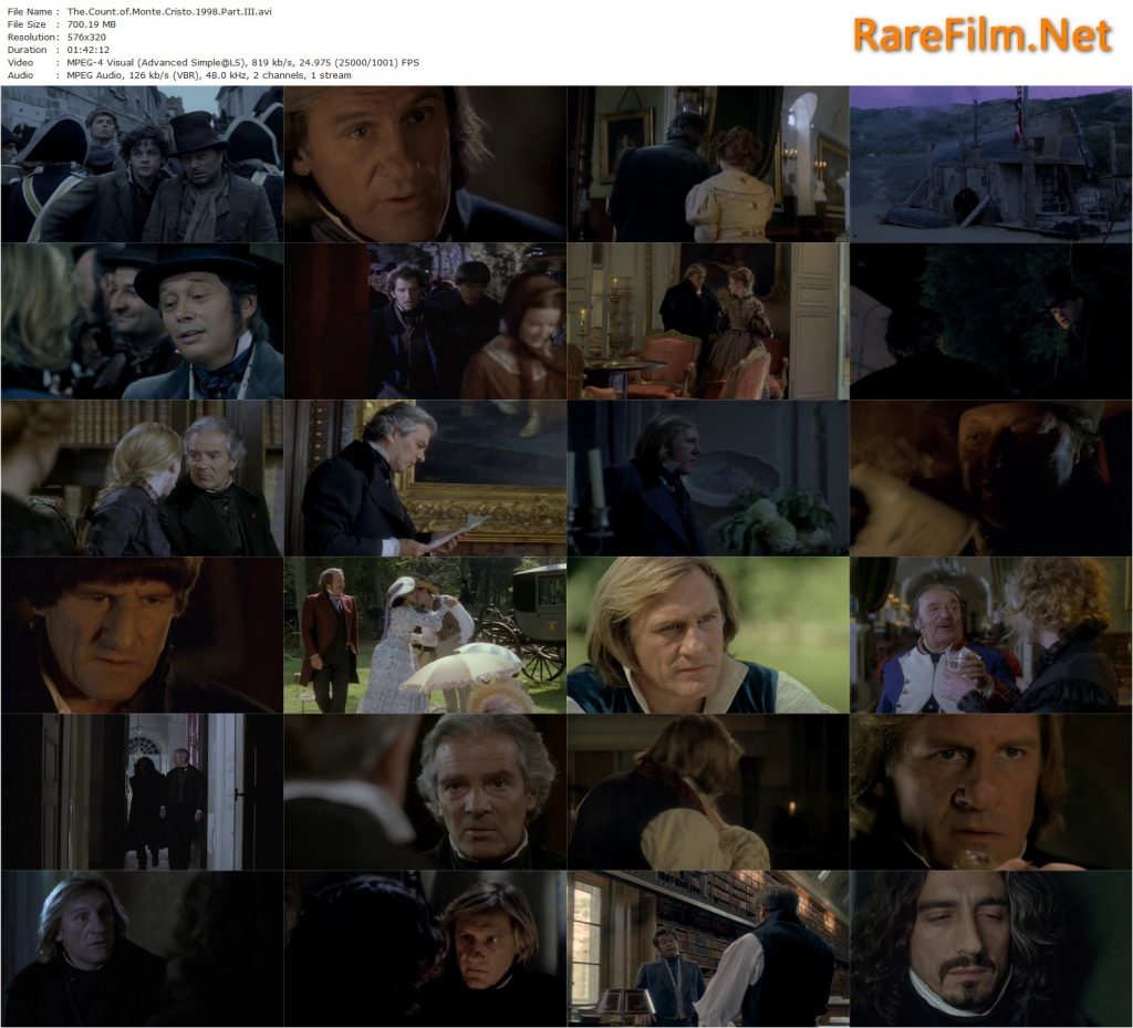 The Count of Monte Cristo (1998) Josée Dayan, Gérard Depardieu, Ornella