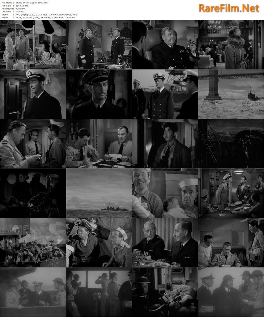 Stand by for Action (1942) Robert Z. Leonard, Robert Taylor, Brian