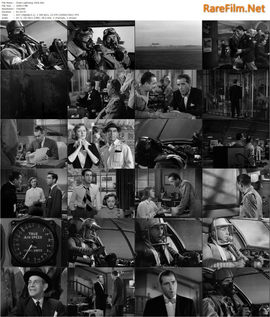Chain Lightning (1950) Stuart Heisler, Humphrey Bogart, Eleanor Parker