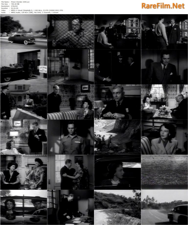 Prison Warden (1949) Seymour Friedman, Warner Baxter, Anna Lee, Harlan