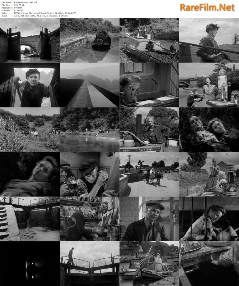 Painted Boats (1945) Charles Crichton, Jenny Laird, Bill Blewitt, May