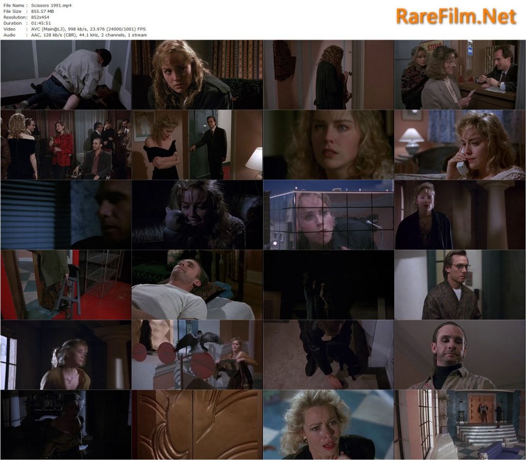 Scissors (1991) Frank De Felitta, Sharon Stone, Steve Railsback, Ronny