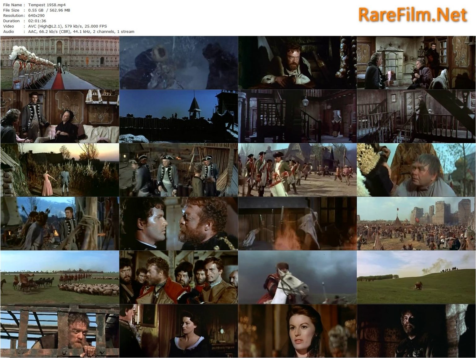 Tempest AKA La tempesta (1958) Alberto Lattuada, Silvana Mangano, Van