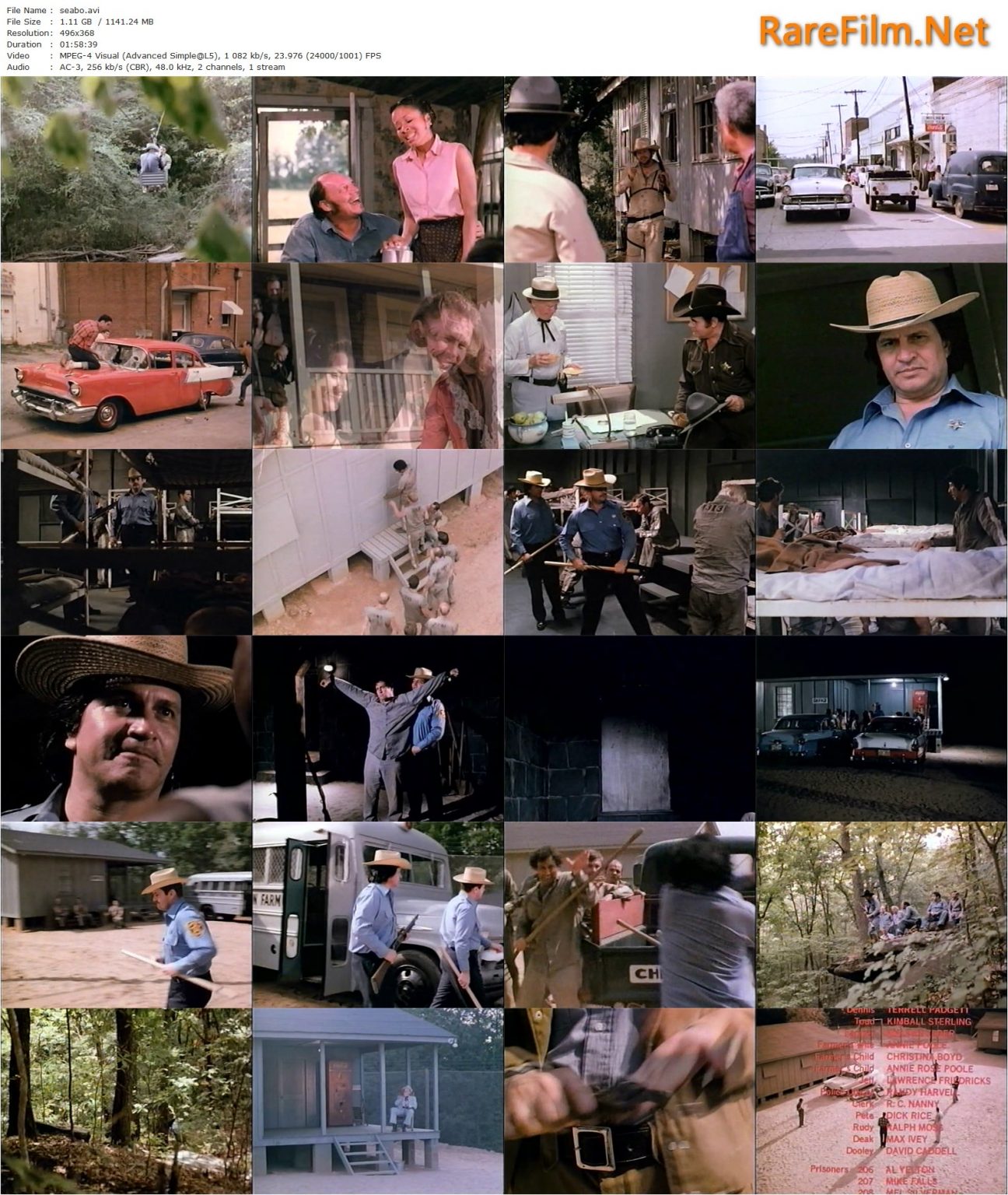 Seabo (1978) Jimmy Huston, Earl Owensby, David Allan Coe, Don ‘Red