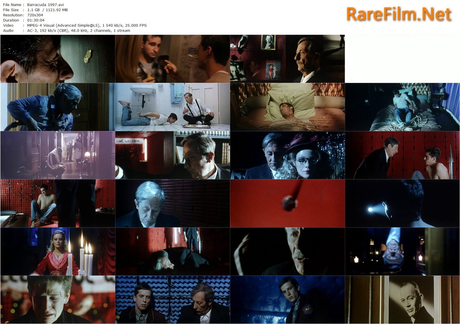 Barracuda (1997) Philippe Haïm, Jean Rochefort, Guillaume Claire