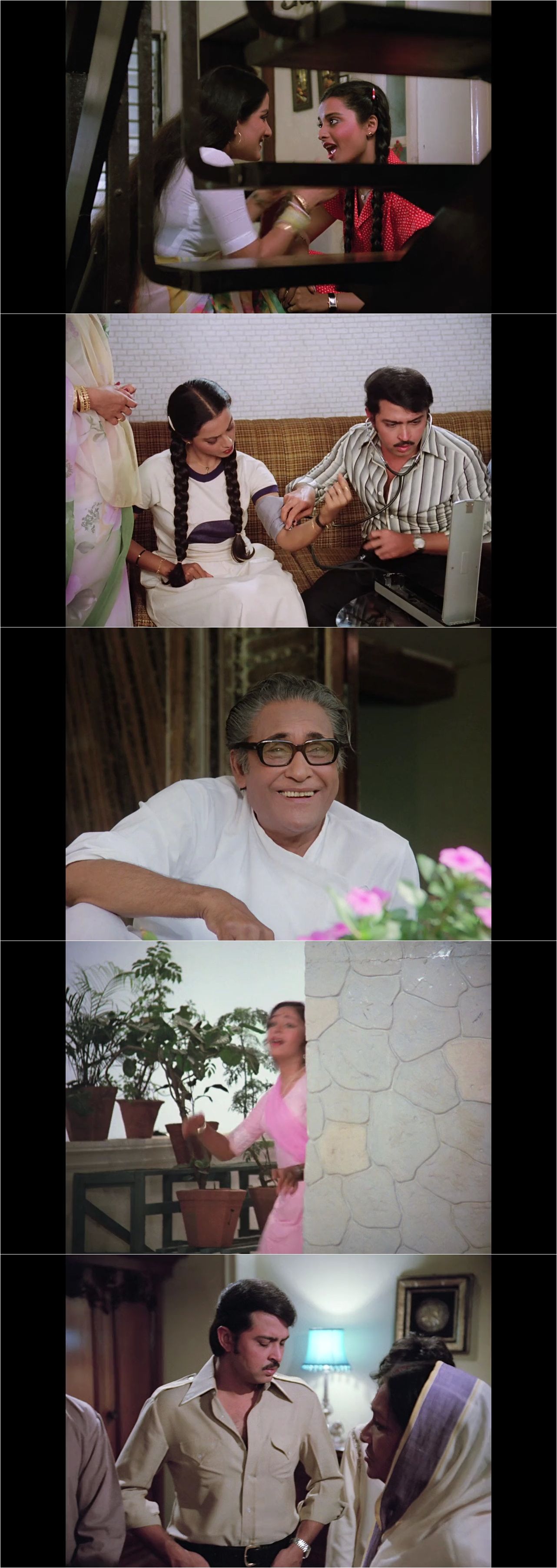 Khubsoorat (1980) Hrishikesh Mukherjee, Ashok Kumar, Rekha, Rakesh ...