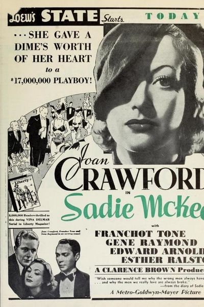 Sadie McKee (1934) Clarence Brown, Joan Crawford, Gene Raymond ...