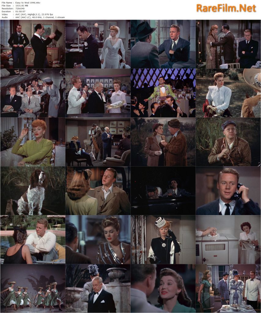 Easy to Wed (1946) Edward Buzzell, Buster Keaton, Van Johnson, Esther