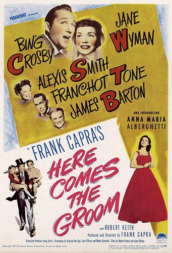 Here Comes the Groom (1951) Frank Capra, Bing Crosby, Jane Wyman ...