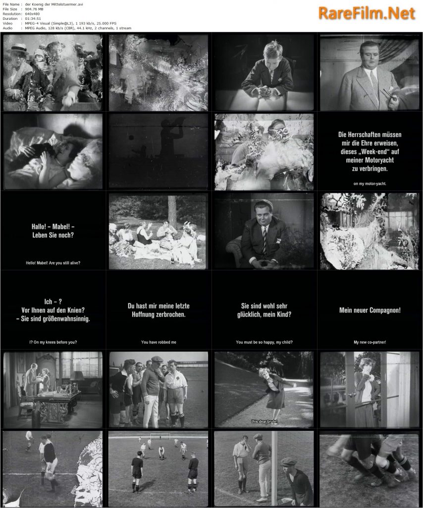 King of the Centre Forwards AKA Der König der Mittelstürmer (1927