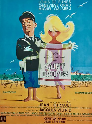 The Troops of St. Tropez AKA Le gendarme de Saint-Tropez (1964) Jean ...